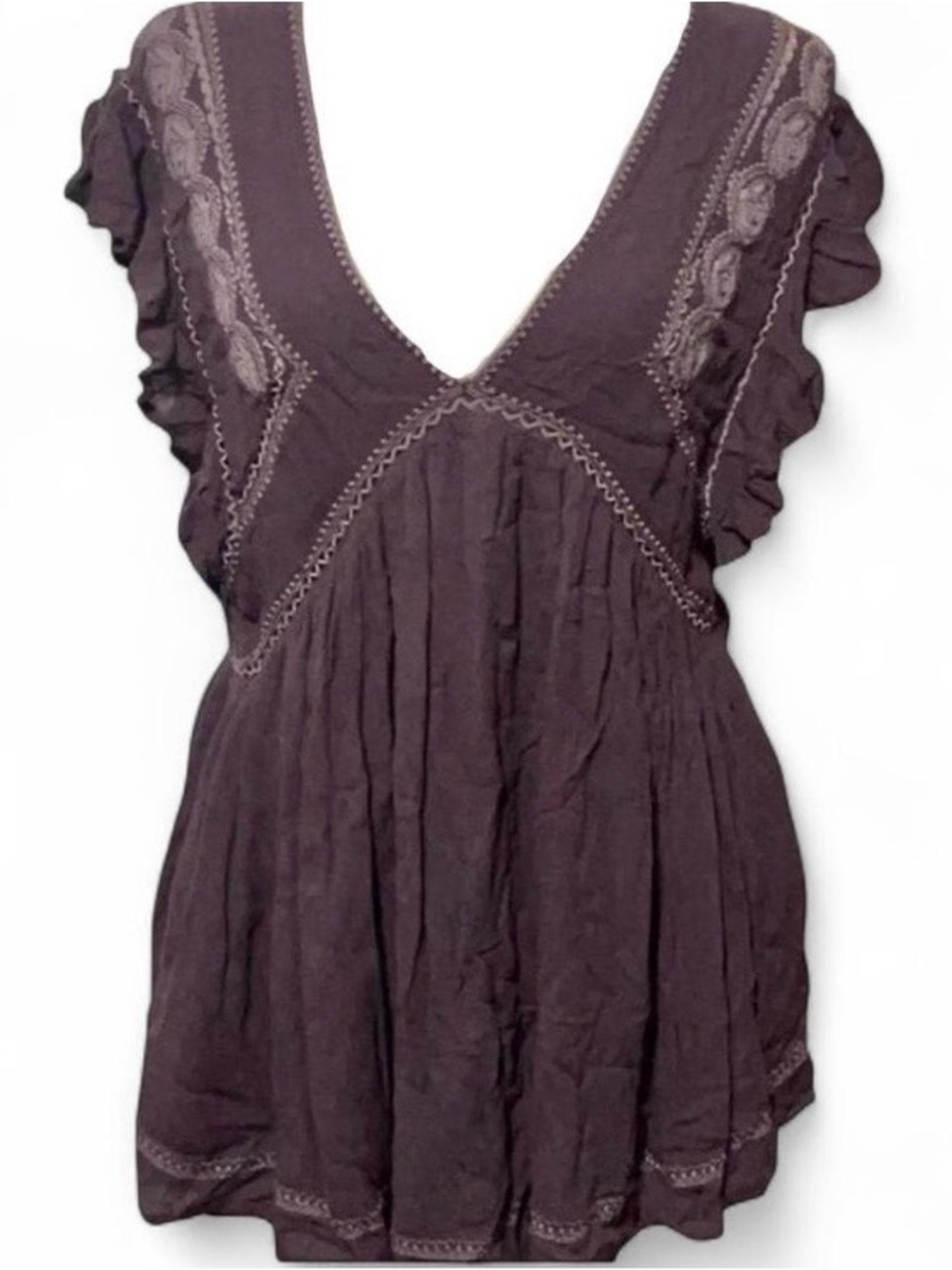 Free People Babydoll top